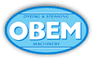 O B E M: steaming and dyeing machinery